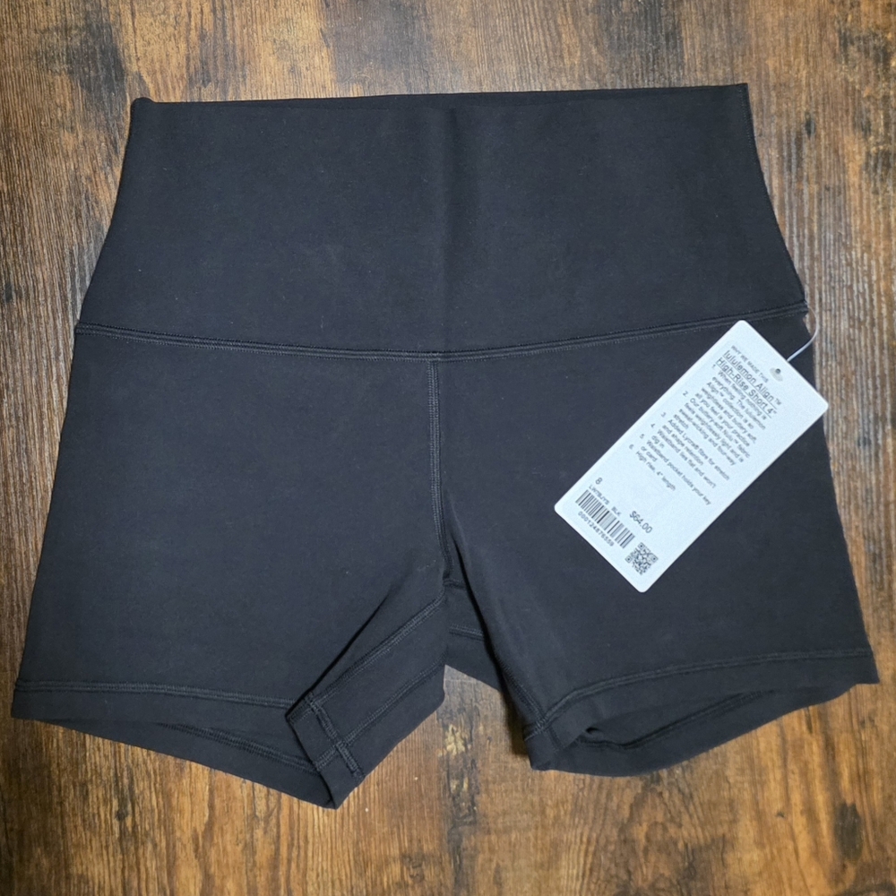 lululemon Align No Line High-Rise Short 4" Size 6 New